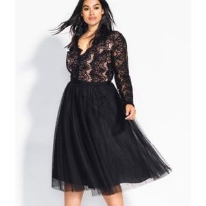 Beautiful Fit and Flare Crochet Dress